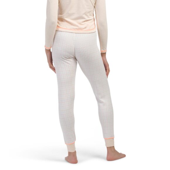 NEW FREE PEOPLE 2pc Chill Evening Pajamas Set  in Ivory Combo or women 1125 3s2 - Picture 5 of 5